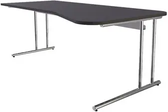kerkmann Bureau pour PC ARTLINE, (L)1.950 mm, anthracite