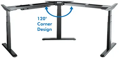 LogiLink Structure de bureau, électrique, angle à 120 degrés
