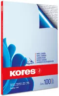 Kores papier carbone, format A4, 100 feuilles, bleu