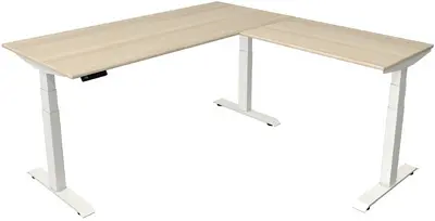 kerkmann Bureau réglable en hauteur Move 4 avec extension