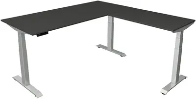 kerkmann Bureau réglable en hauteur Move 4 avec extension