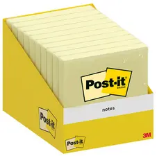 Post-it Bloc-note adhésif, 76 x 76 mm, jaune