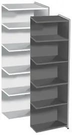 kerkmann Etagère annexe ARTLINE, 4 tablettes, (L)390 mm