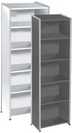 kerkmann Etagère ARTLINE, 4 tablettes, (L)800 mm, blanc