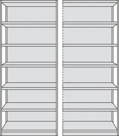 kerkmann Rayonnage de base Progress 500, (H)2.250 mm