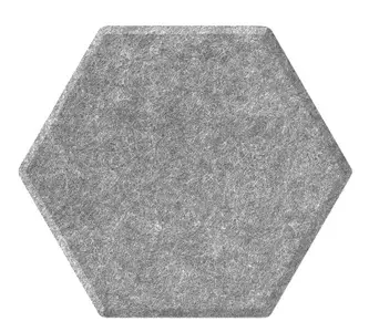magnetoplan Panneau mural acoustique ecoAware, gris