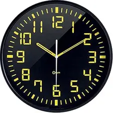 CEP Orium Horloge Contrast, mouvement à quartz, noir/jaune