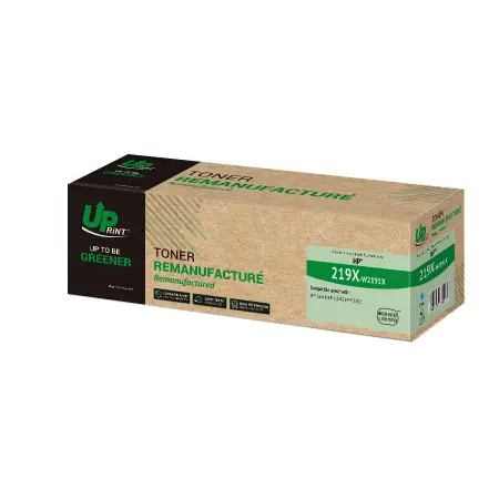 UPRINT TONER REMANUFACTURE HP 219X PUCE OEM SANS NIVEAU-REMPLACE W2191X CYAN