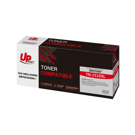 UPRINT TONER COMPATIBLE BROTHER 2510XL-REMPLACE TN2510XL
