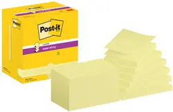 Post-it Bloc-note adhésif super sticky z-notes, 127 x 76 mm