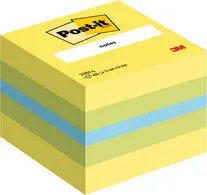 Post-it Bloc-note cube notes mini, 51 x 51 mm, multicolore