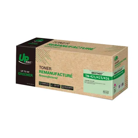 UPRINT TONER REMANUFACTURE BROTHER 423-REMPLACE TN423/421/426 MAGENTA