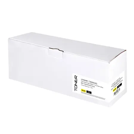 S/CDE NEUTRE TONER REMANUFACTURE LEXMARK 950X-REMPLACE C950X2YG YELLOW#