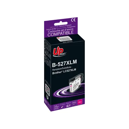 UPRINT CARTOUCHE COMPATIBLE BROTHER 527XL-REMPLACE LC527XL MAGENTA