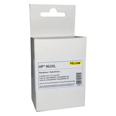 NEUTRE CARTOUCHE REMANUFACTUREE HP 963XL SMJ-REMPLACE 3JA29AE YELLOW