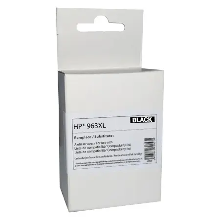 NEUTRE CARTOUCHE REMANUFACTUREE HP 963XL SMJ-REMPLACE 3JA30AE BLACK