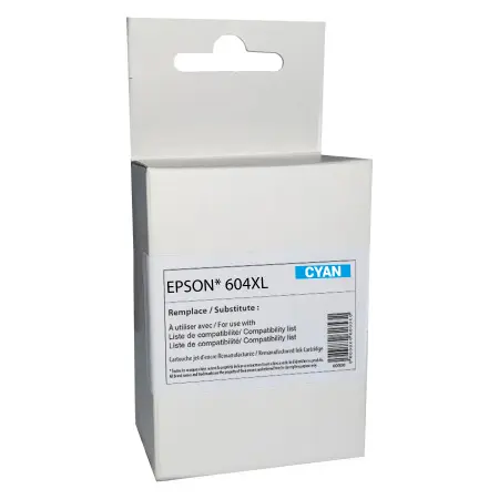 NEUTRE CARTOUCHE COMPATIBLE EPSON 604XL-REMPLACE T10H240 CYAN