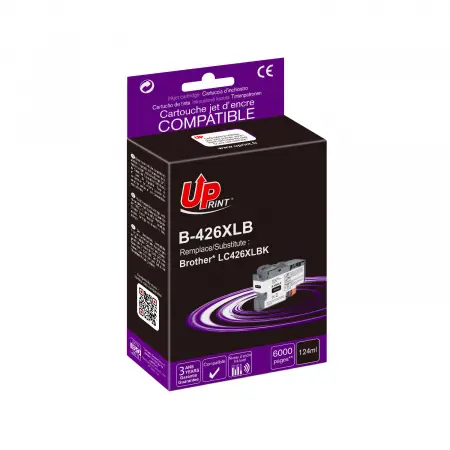 UPRINT CARTOUCHE COMPATIBLE BROTHER 426XL-REMPLACE LC426XL BLACK
