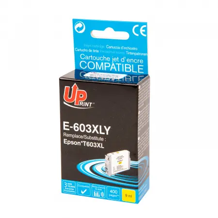 UPRINT CARTOUCHE COMPATIBLE EPSON 603XL-REMPLACE T03A440 YELLOW