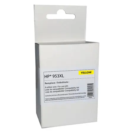 NEUTRE CARTOUCHE REMANUFACTUREE HP 953XL-REMPLACE F6U18AE YELLOW