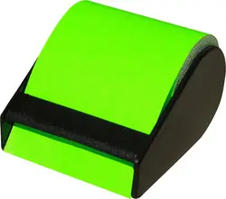 RNK Verlag Rouleau de notes adhésives en dévidoir, vert