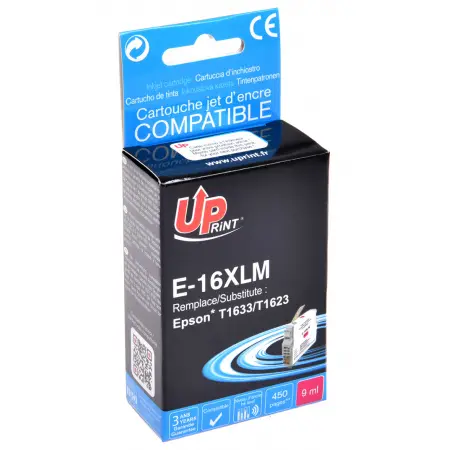 UPRINT CARTOUCHE COMPATIBLE EPSON 16XL-REMPLACE T163340 MAGENTA