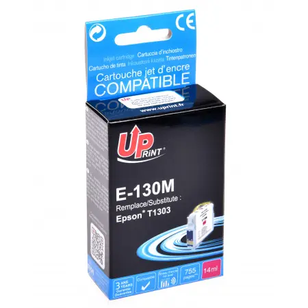 UPRINT CARTOUCHE COMPATIBLE EPSON 130-REMPLACE T130340 MAGENTA