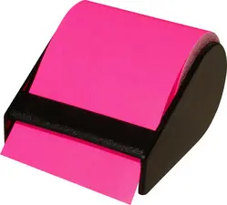 RNK Verlag Rouleau rechargeable de notes adhésives, rose