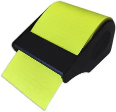 RNK Verlag Rouleau de notes adhésives, jaune brillant