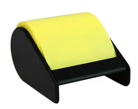 Wonday Notes adhésives en rouleau, 10 m x 60 mm, jaune fluo