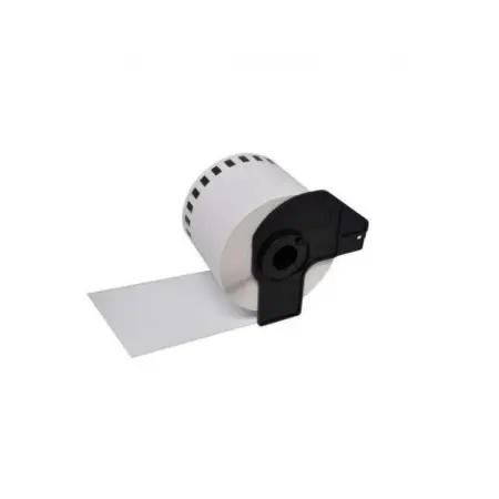 NEUTRE ROULEAU BROTHER DK-22205 CONTINUOUS LENGHT PAPER TAPE-BLACK ON WHITE
