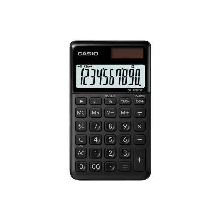 S/CDE-CALCULATRICE CASIO SL-1000SC-BK#
