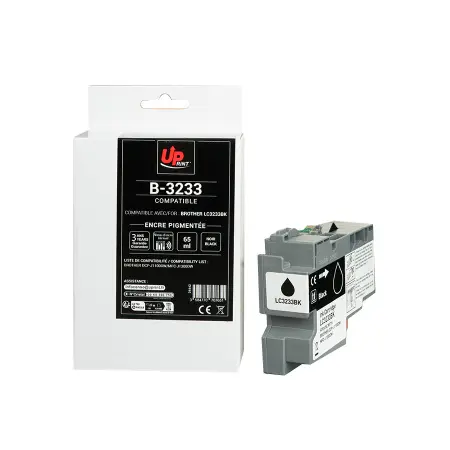 UPRINT CARTOUCHE COMPATIBLE BROTHER 3233-REMPLACE LC3233 BLACK#