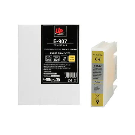 UPRINT CARTOUCHE COMPATIBLE EPSON 907-REMPLACE T907440 YELLOW#