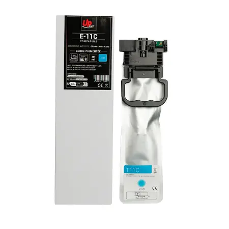 UPRINT CARTOUCHE COMPATIBLE EPSON 11C-REMPLACE T11C240 CYAN