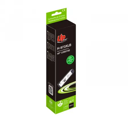 UPRINT CARTOUCHE REMANUFACTUREE HP 973XL SMJ-REMPLACE L0S07AE BLACK