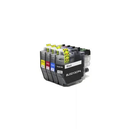 NEUTRE PACK 4 CARTOUCHES COMPATIBLES BROTHER 3213-REMPLACE LC3213VAL BK/C/M/Y