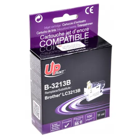 UPRINT CARTOUCHE COMPATIBLE BROTHER 3213-REMPLACE LC3213 BLACK