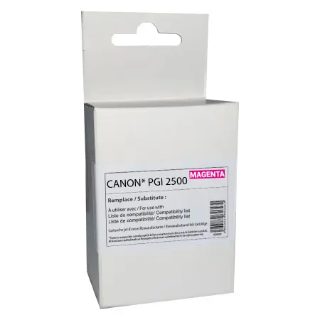 NEUTRE CARTOUCHE COMPATIBLE CANON 2500XL-REMPLACE PGI2500XL MAGENTA