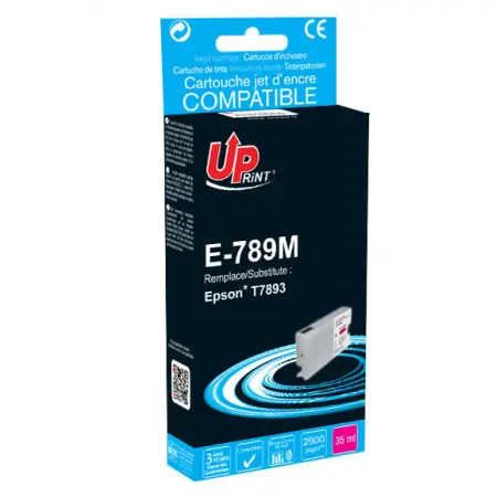 UPRINT CARTOUCHE COMPATIBLE EPSON 789-REMPLACE T789340 MAGENTA