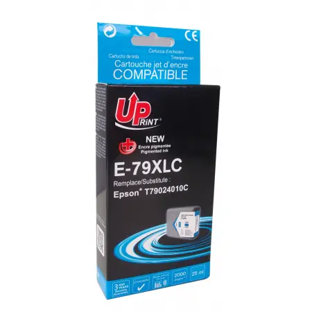 UPRINT CARTOUCHE COMPATIBLE EPSON 79XL-REMPLACE T790240 CYAN