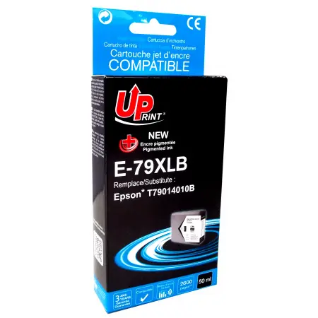 UPRINT CARTOUCHE COMPATIBLE EPSON 79XL-REMPLACE T790140 BLACK