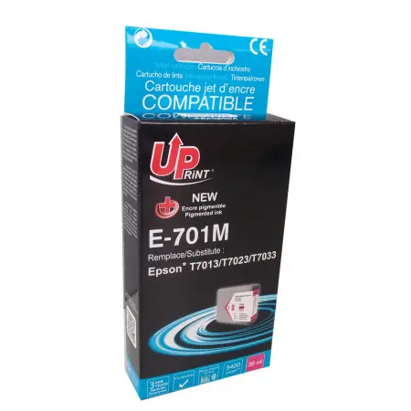 UPRINT CARTOUCHE COMPATIBLE EPSON 701/702/703-REMPLACE T701/T702/T703 MAGENTA