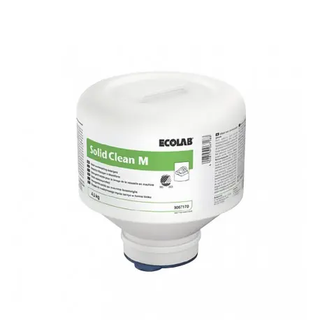 Detergent solide lave-vaisselle écolabel SOLID CLEAN M- 4x caps 4.5kg