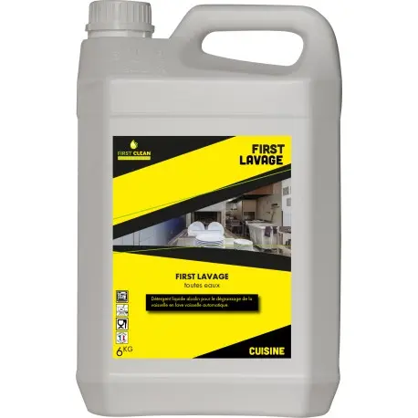 LAVAGE TOUTES EAUX pour machine - Bidon 6Kg