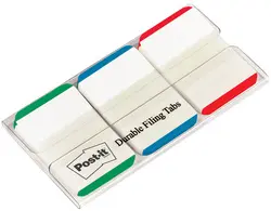Post-it Marque-pages Index Strong, avec surface blanche