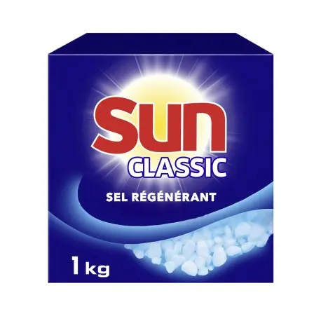 Sel régénérant lave-vaisselle SUN - Boite de 1kg