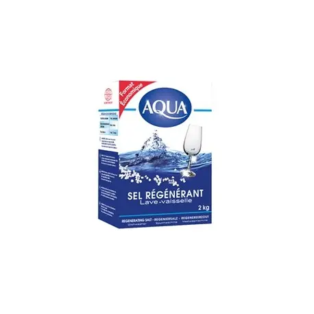 Sel régénérant lave-vaisselle écocert AQUAT-Boite 2 kg