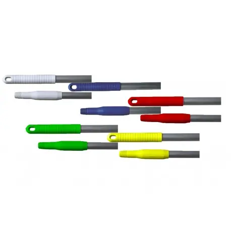 Manche aluminium 140cm Ø25mm Embout à vis Gamme alimentaire
