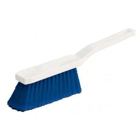 Balayette avec fibre souple bleue monture PP Gamme alimentaire